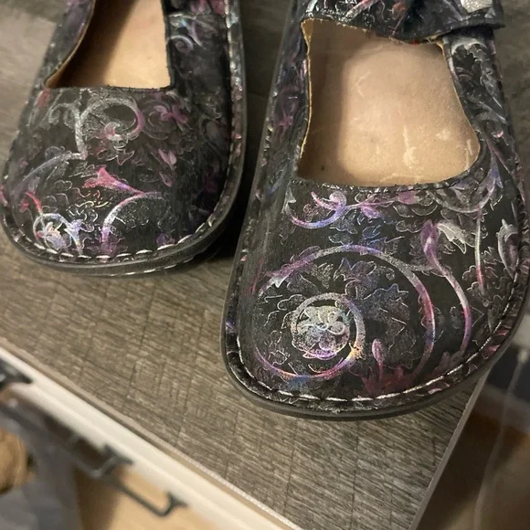 Alegria PAL-539 PG Lite Paloma Mary
Janes Iridescent Black Leather EU 37/
US 7.5 - Picture 11 of 13